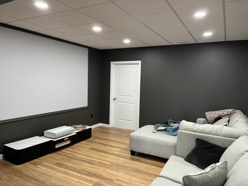 Finished Home Theater