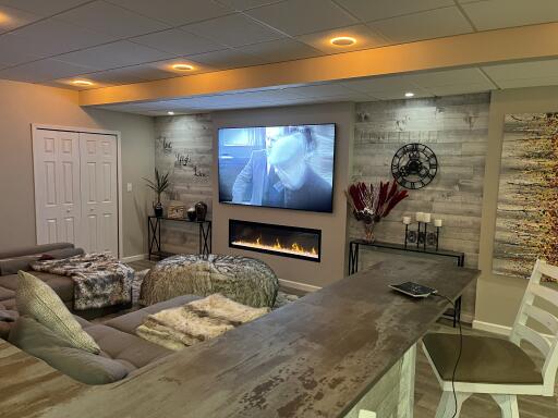 Finished Living Room